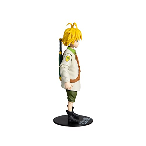 Mcfarlane Toys The Seven Deadly Sins Meliodas 7" Action Figure With Accessories #TOP3