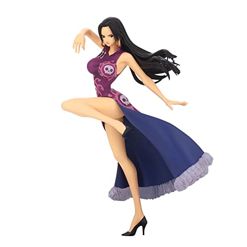 Zktsry Anime One Piece Action Figure Statue Model ，One Piece Figure Statue Model Nine Snake Queen Snake Sitting Scene ,For Cake Topper Birthday Cake Decoration #TOP4