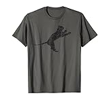 Grauer Vintage-Jaguar für Jungen, Mädchen und Jugendliche. Geschenkidee für Jaguar-Liebhaber und Jaguarflüsterer. Jaguar Geschenk für Leute, die Jaguar mögen.