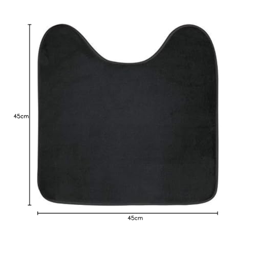 douceur d’Intérieur Contour WC 45x45 cm Noir
