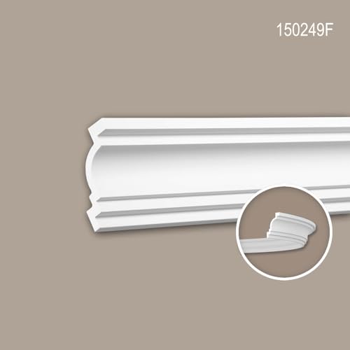 Corniche 150249F Profhome moulure plafond polyuréthane 200 cm deco interieur - 4
