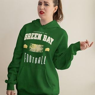 Property of Green Bay Football Hoodie for Men Women, Cheese Head Green Bay Football Top