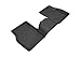 3D MAXpider Custom Fit Kagu Floor Mat (Black) Compatible with Jeep Compass 2017-2023 - Second Row