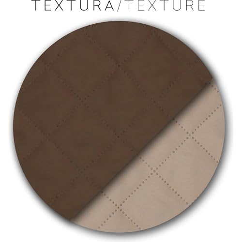Funda sillón relax acolchada reversible protector sofá ajustable 3