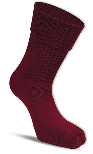 Image of RC. ROYAL CLASS Women Woolen Winter Wear Thermal Thumb Socks, Calf Length Terry Thick Towel Cushioned, Warm & Cozy Thermal Thumb Socks For Women (Pack of 3 Pairs)