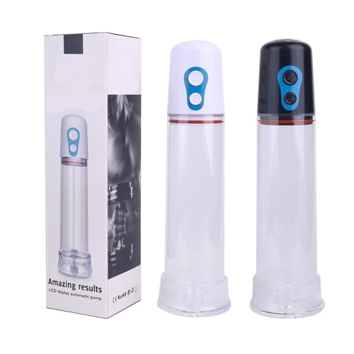 Electric Vacuum Pumps Enhancement Training Tool, Massager Set Increase Sizes Growth Pump, Strength Automatic Suction Silicone Pocket Extend Enlarger for Men 1T5J