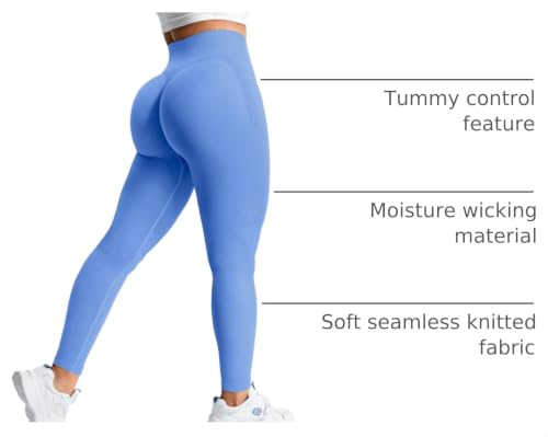 Image of YEOREO Boost Amplify Leggings for Women Seamless Scrunch Leggings