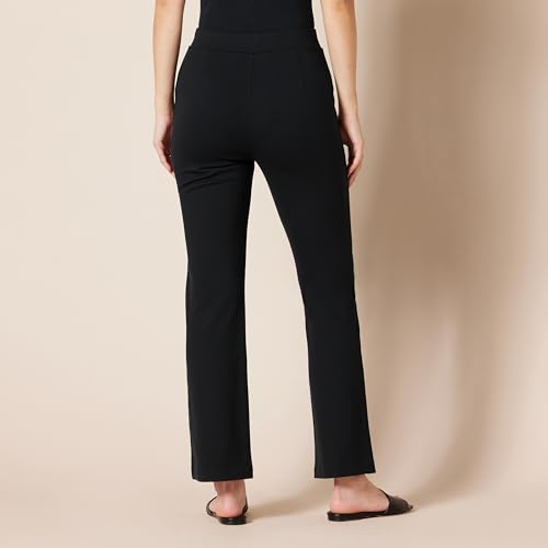 Image of Amazon Essentials Women's Stretchy Ponte Pull-On High Rise Ankle Length Pant
