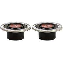 Sioux Chief Mfg Sioux Chief 884-ATMPK Inch Total Knockout Closet Flange, 4 In. x 3 In, Iron Pack of 2