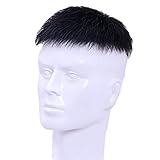 [Método de uso] --------- Encuentre la posición de la pérdida de cabello, coloque el bloque de cabello recortado cerca de la línea del cabello, llévelo en el cabello y cétalo.