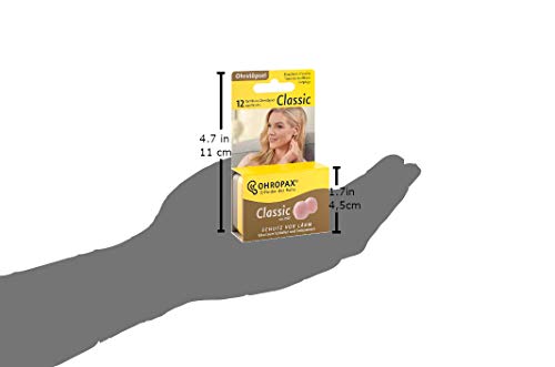 Ohropax Classic Oordopjes voor bescherming tegen lawaai, wasoordopjes om te ontspannen en te slapen en als bescherming… - Image 5