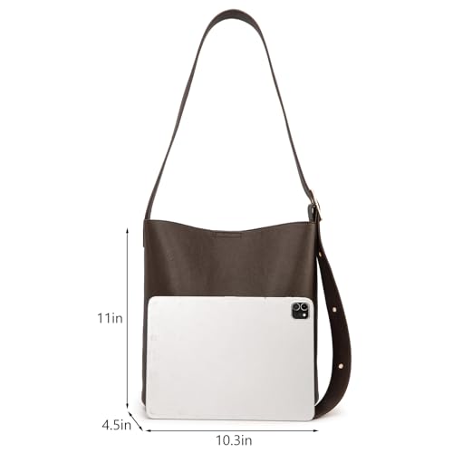 Image of Montana West Medium Hobo Bags for Women with Coin Purse, Soft PU Leather Bucket Shoulder Ladies Handbag with Adjustable Strap