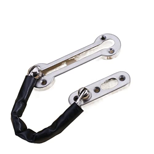Cerradura de puerta con cadena antirrobo de acero inoxidable y pestillo de seguridad de hotel 2