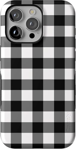 Casely iPhone 15 Pro Max Case | Check Me Out | Checkerboard | Bold Protective Design | Compatible with MagSafe