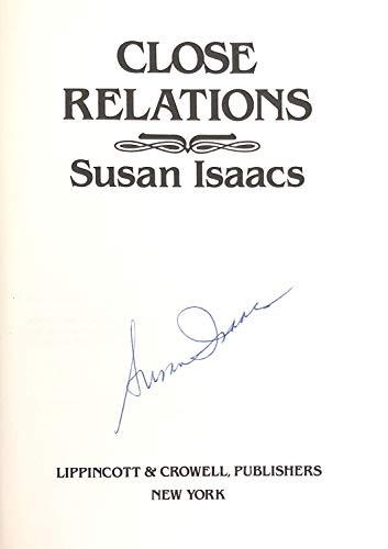 Close Relations 0690019408 Book Cover