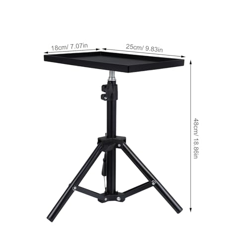 Soporte de proyector de material ABS y hierro con acabados duraderos y base estable 3