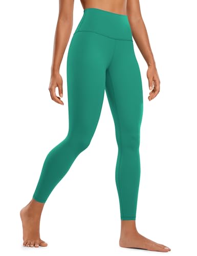 CRZ YOGA Butterluxe Yoga Leggings 25' - High Waisted Buttery Soft Womens Workout Lounge Pants Cascadia Green Medium
