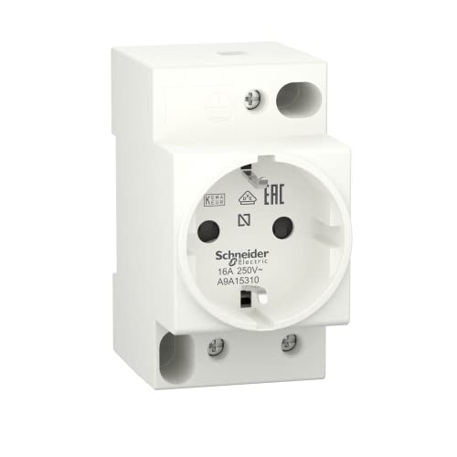 Schneider Electric A9A15310, White, 84mm x 45mm x 63mm - Image 2