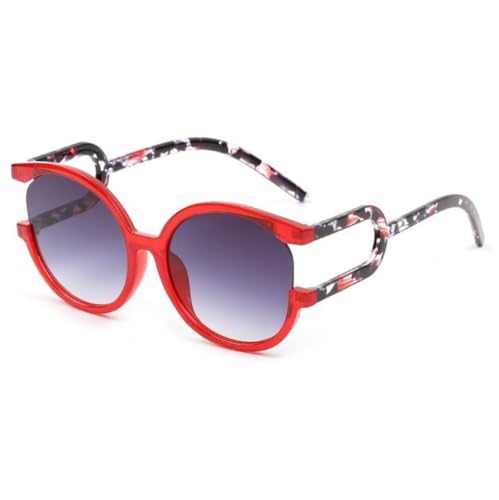 Lunettes de soleil rondes tendance léopard parfaites pour vos terrasses d'été