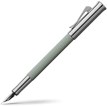 Graf von Faber-Castell Guilloche Sage Green Fountain Pen - Medium