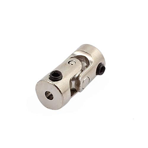 Aexit 2.3mm to Electrical equipment 2.3mm Inner Dia Rotatable Universal Metal U Joint Coupler