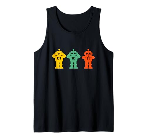 Robots 01 10 11 Robotics Tank Top
