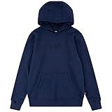 Fleece doux Levi\'S Kids Logo Pullover Hoodie Garçon Naval Academy 14 Ans