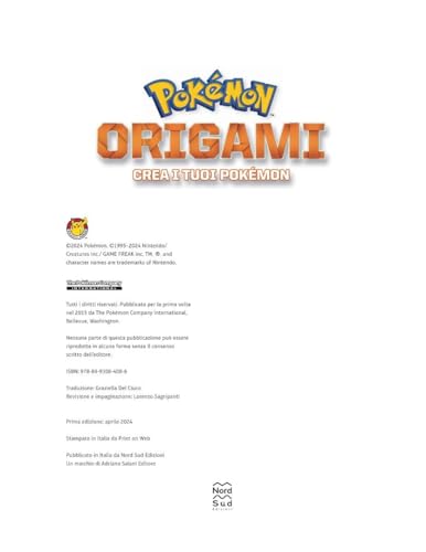 PokéMon. Origami - 4