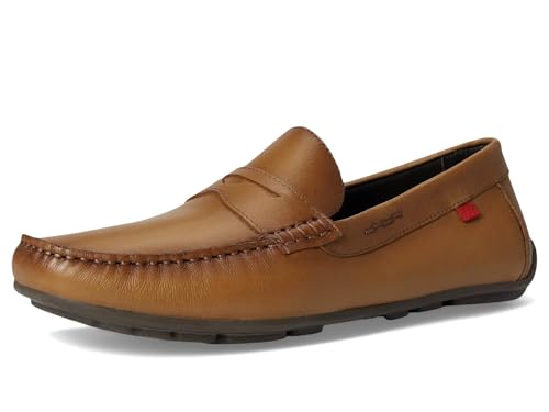 Image of Men's Leather Casual Slip On Penny Loafers