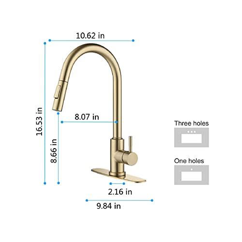 Robinet de cuisine à poignée unique anti-gaspillage d'eau - 6