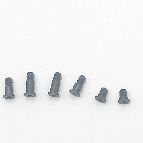 Space Grey Silver Bottom Case Cover Screws+Screwdriver for MacBook A1708 Late 2016 Mid 2017 A2159 2020 Space Grey Silver Bottom Case Cover Screws (Space Gray Screws)