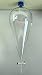 DONLAB EBH-3000 Glass 3000ml/3L GL45 Screw-Mouth Conical Separatory Funnel with PTFE Stopcork