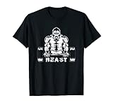 Bodybuilding Gewichtheben Fitness Training Beast Muskeln T-Shirt