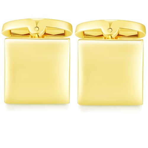 Mancuernillas cuadradas HONEY BEAR para camisa de hombre miniatura 2