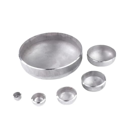 19 25 32 38 45 48 51 57 60 63 76 89 102 108mm OD Tube End Cap 304 Stainless Steel Pipe Fitting Blind Head Industrial Use(76mm OD) Fitting