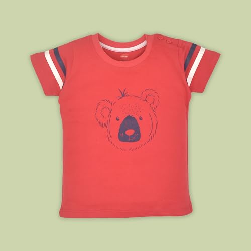 Image of LuvLap Baby Boys Regular Fit 100% Cotton Full Sleeves Boys T-Shirt Set Pack of 3