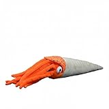 【REMPLISSAGE DE QUALITÉ】 – L'intérieur est rempli de coton PP de haute qualité et de billes de plastique sans danger. Cela confère à cette peluche de 48 cm un poids agréable et lui permet de conserver sa forme droite.