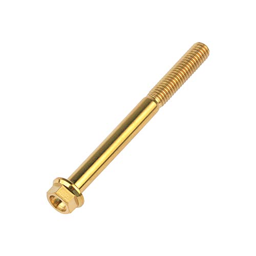 Vis M6 dorées 65 mm résistantes pour customisation esthétique moto - 6