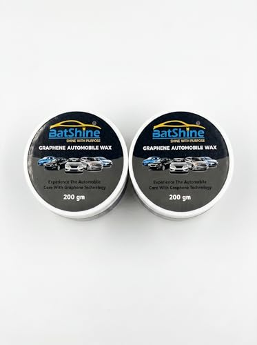 Image of Graphene Automobile Wax, Car Polish with Graphene Technology, 200 gm, Pack of 2