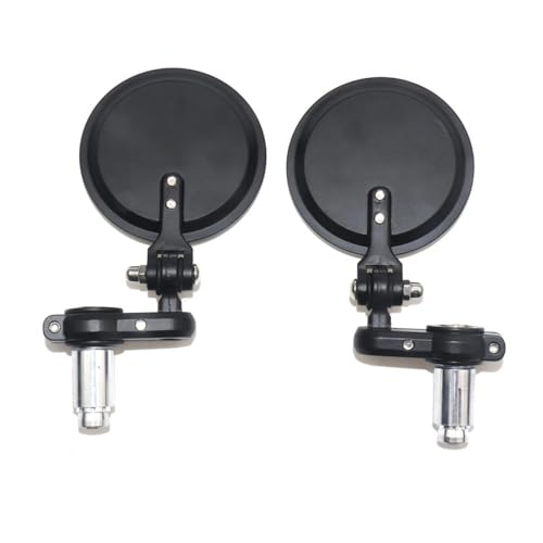 Espejos retrovisores universales de 22 mm para rutas urbanas y viajes en moto café racer