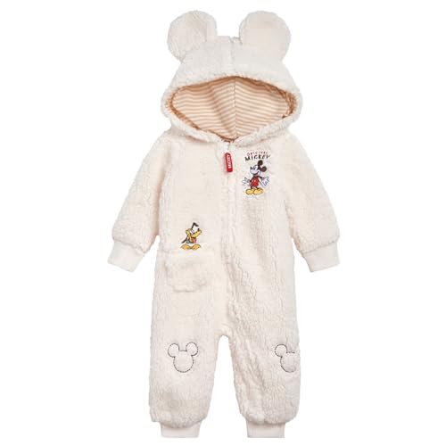 Image of Disney Baby Faux Shearling Cosplay Coverall Newborn to Infant Sizes (Newborn - 24 Months)
