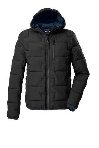 Veste matelassée homme G.I.G.A. DX Gw 72 en aspect duvet avec capuche
