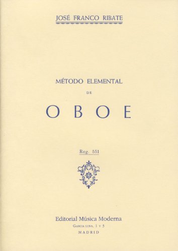 FRANCO RIBATE J. - Metodo Elemental para Oboe