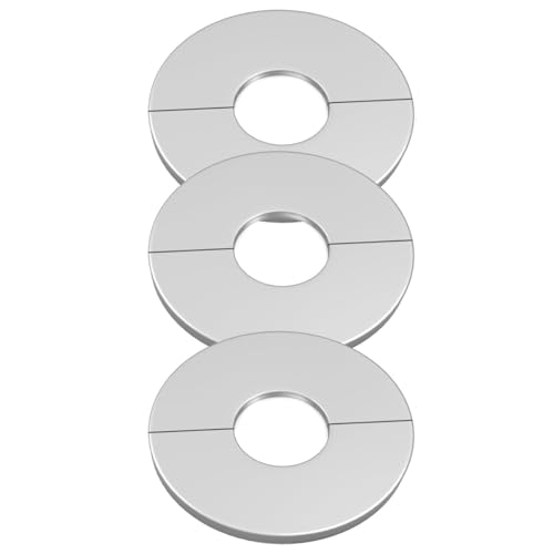 Joint mural rond acier inoxydable 100 mm pour masquer trou de perçage - 2