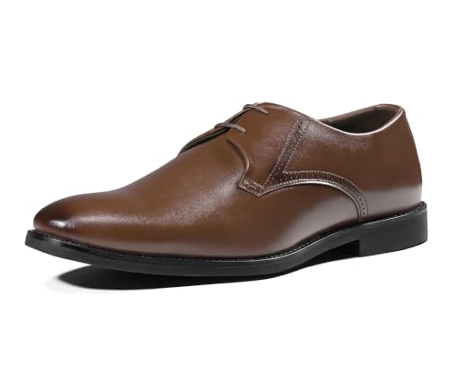 Image of LOUIS STITCH Men's Formal Lace-Up Derby Shoes | Formal Lace-Up Shoes for Men | Business & Occasion Wear | LSVSPL-2