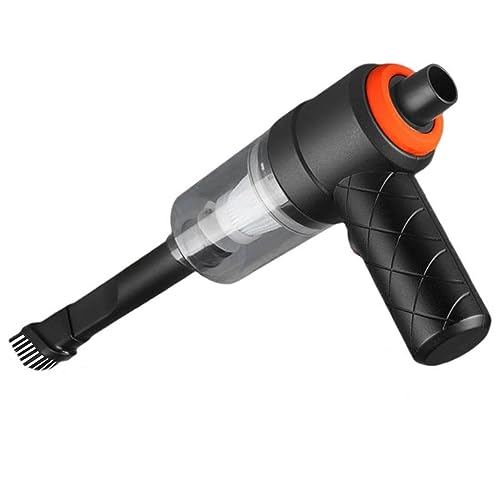 Oxxggkao Robot de mano de alta potencia soplable para lavado de coche, fregonas eléctricas de succión fuerte, limpiador de mano recargable, potente ciclonucción para muebles, tapicería, máquina