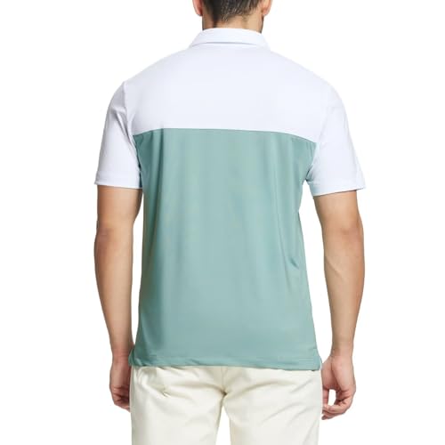 M MAELREG Chest Print Golf Polo