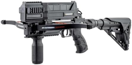 Steambow M10 Tactical Crossbow - Repeating Crossbow with 10-Shot Detachable Magazine for Target Practice, Home Defense, Hunting, Shooting Sports | Accurate 100 ft, Powerful 165 fps, Lightweight 4 lbs