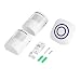 Produktbild Zerodis Drahtlose Detektor Eintrag Türklingel Infrarot Sensor Bewegung Alarm Alarm mit Empfänger und Sender 38 Chime Tunes LED Indikatoren(2+1 EU)