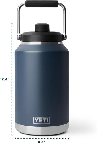 Image of YETI Rambler Gallon Jug 2.0, Vacuum Insulated, Leakproof, Stainless Steel with MagCap, Cape Taupe